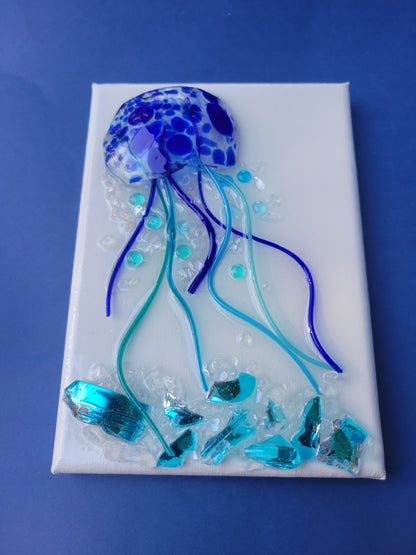 Small glass jellyfish