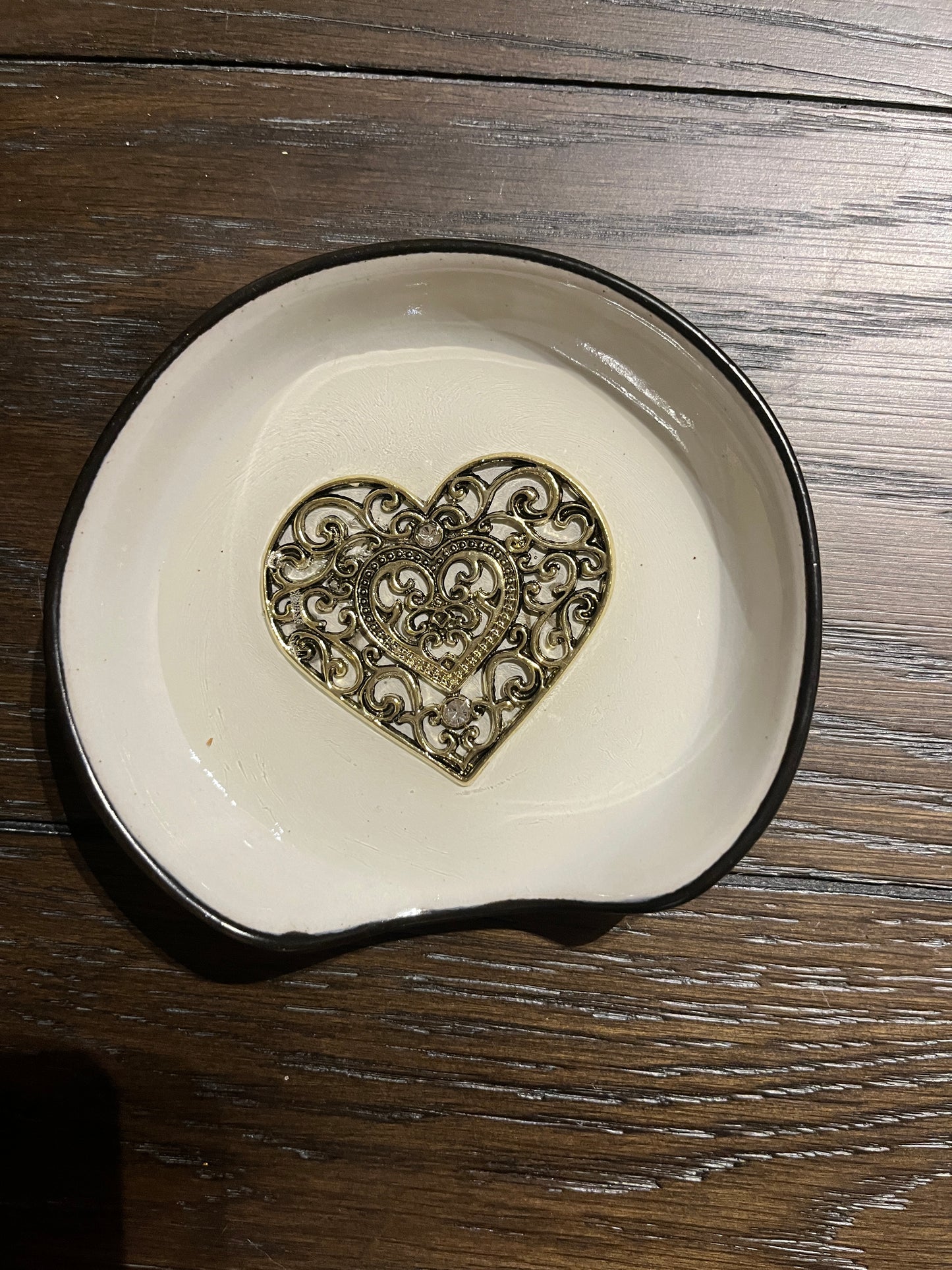 Valentine spoon rest