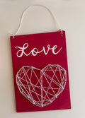 Love - Heart String Wall Art