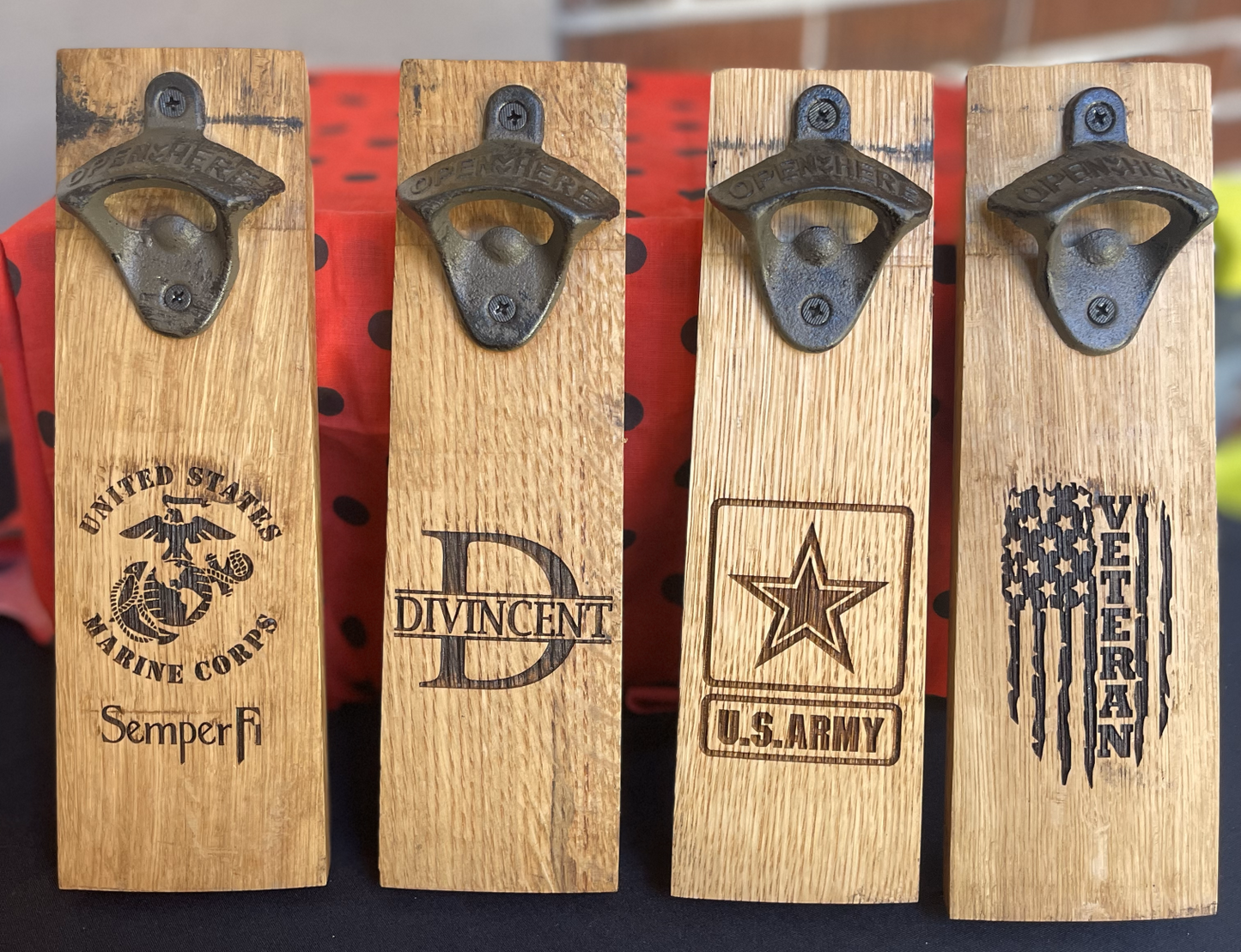 Stave Bottle Opener -Marine