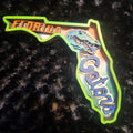 Wooden Layered Florida Gators hanging wall art