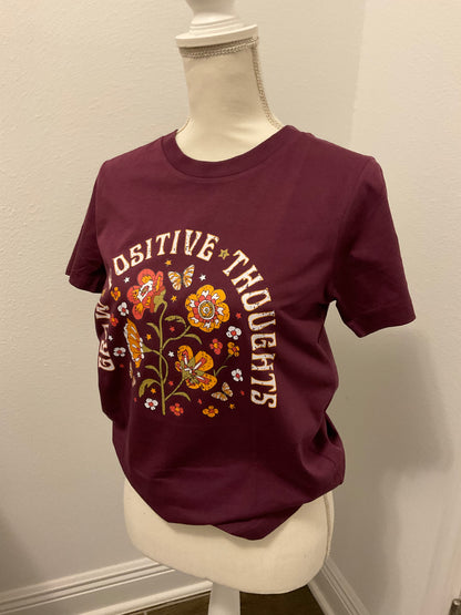 Positive Thoughts Women’s T-Shirt (L)