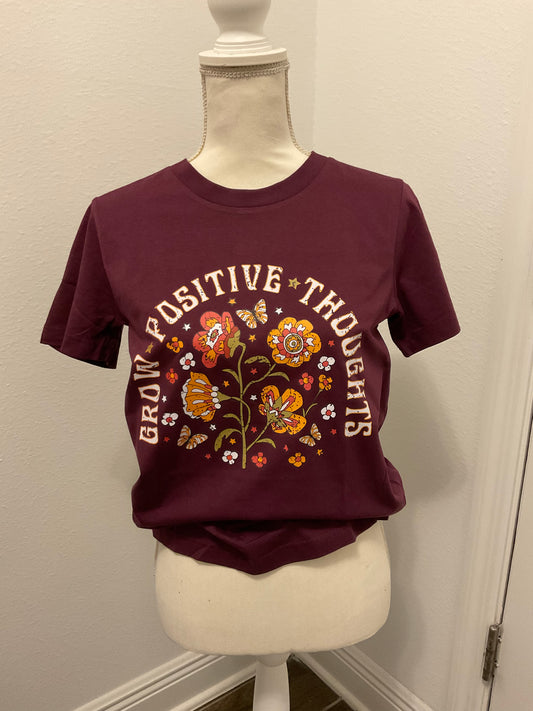 Positive Thoughts Women’s T-Shirt (XL)