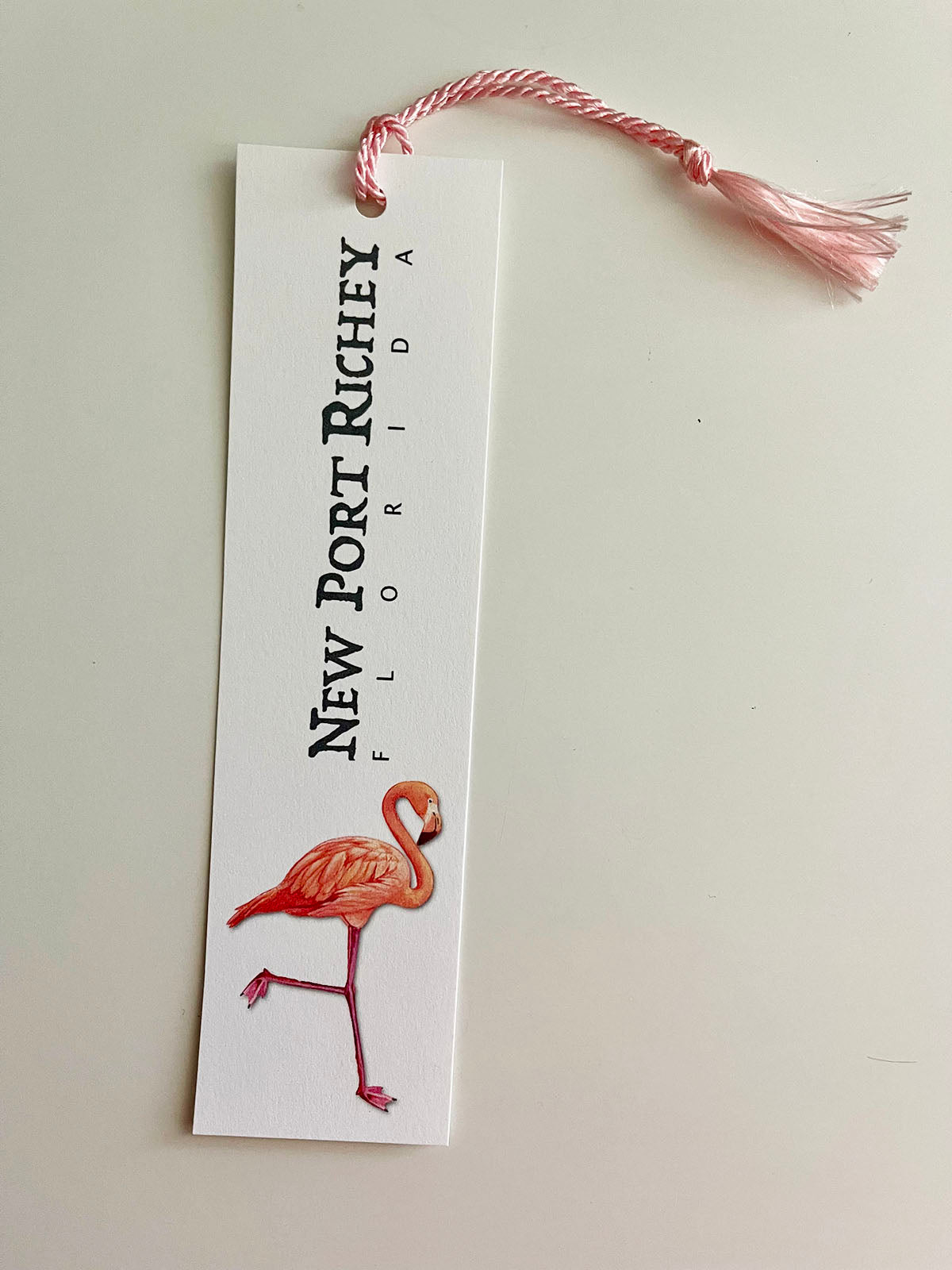 New Port Richey, FL - Flamingo Bookmark