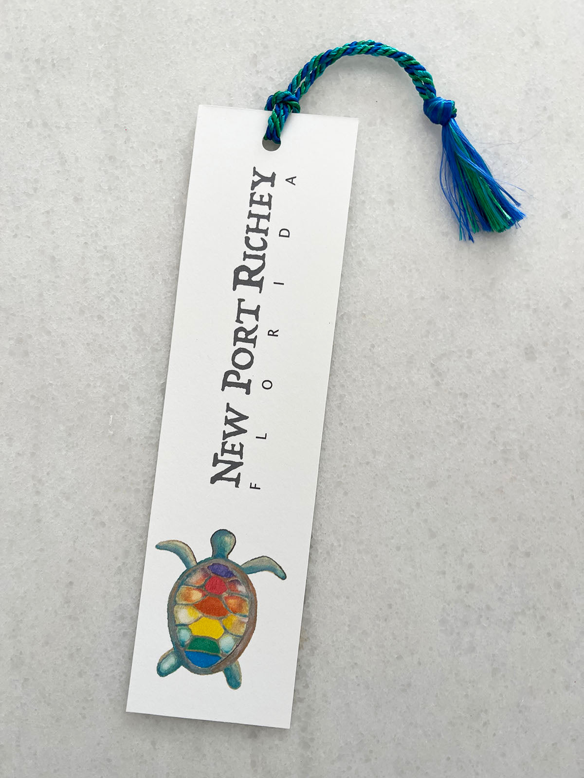 New Port Richey, FL - Turtle Bookmark