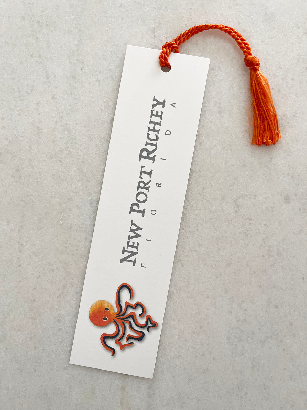 New Port Richey, FL - Octopus Bookmark