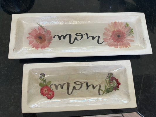 MOM Floral Large Dough Bowl