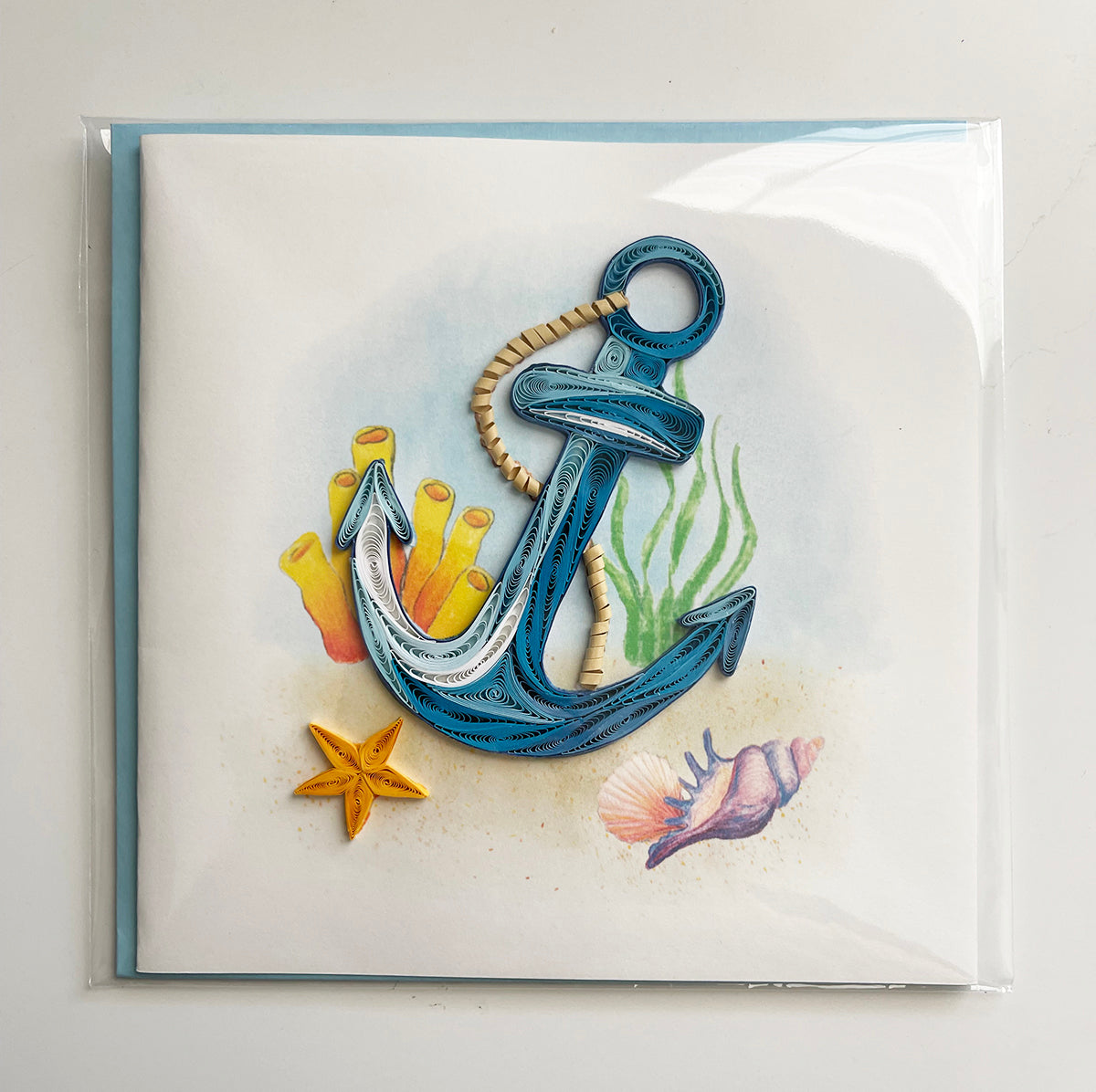 Anchor - Greeting Card