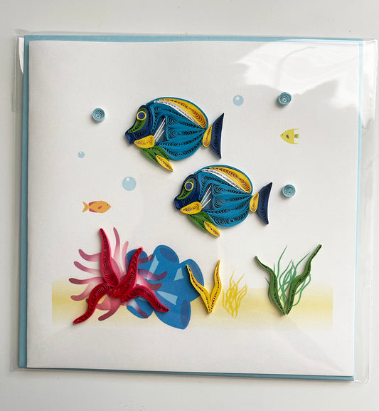 Colorful Fish - Greeting Card