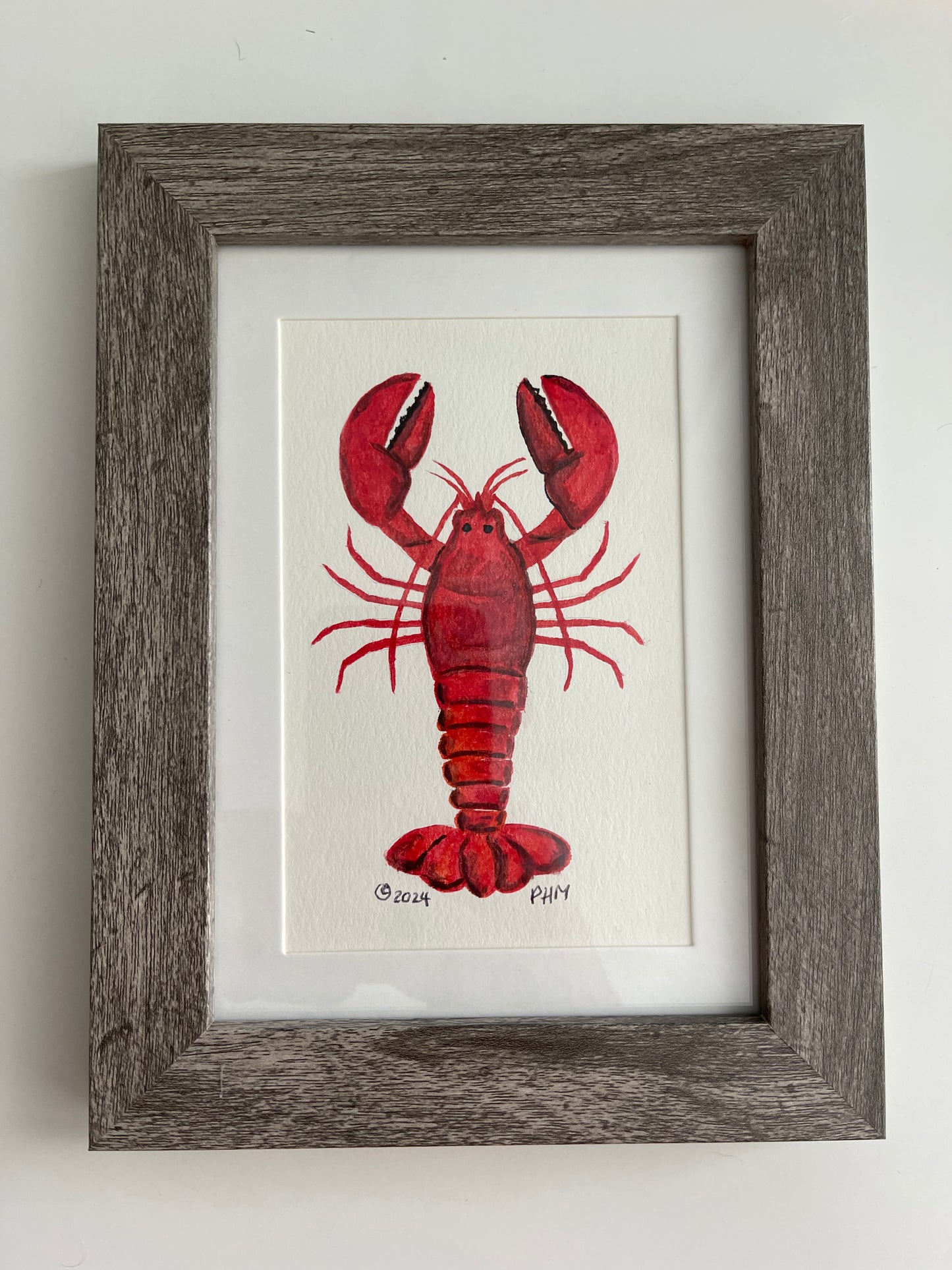 Lobster - Original Watecolor