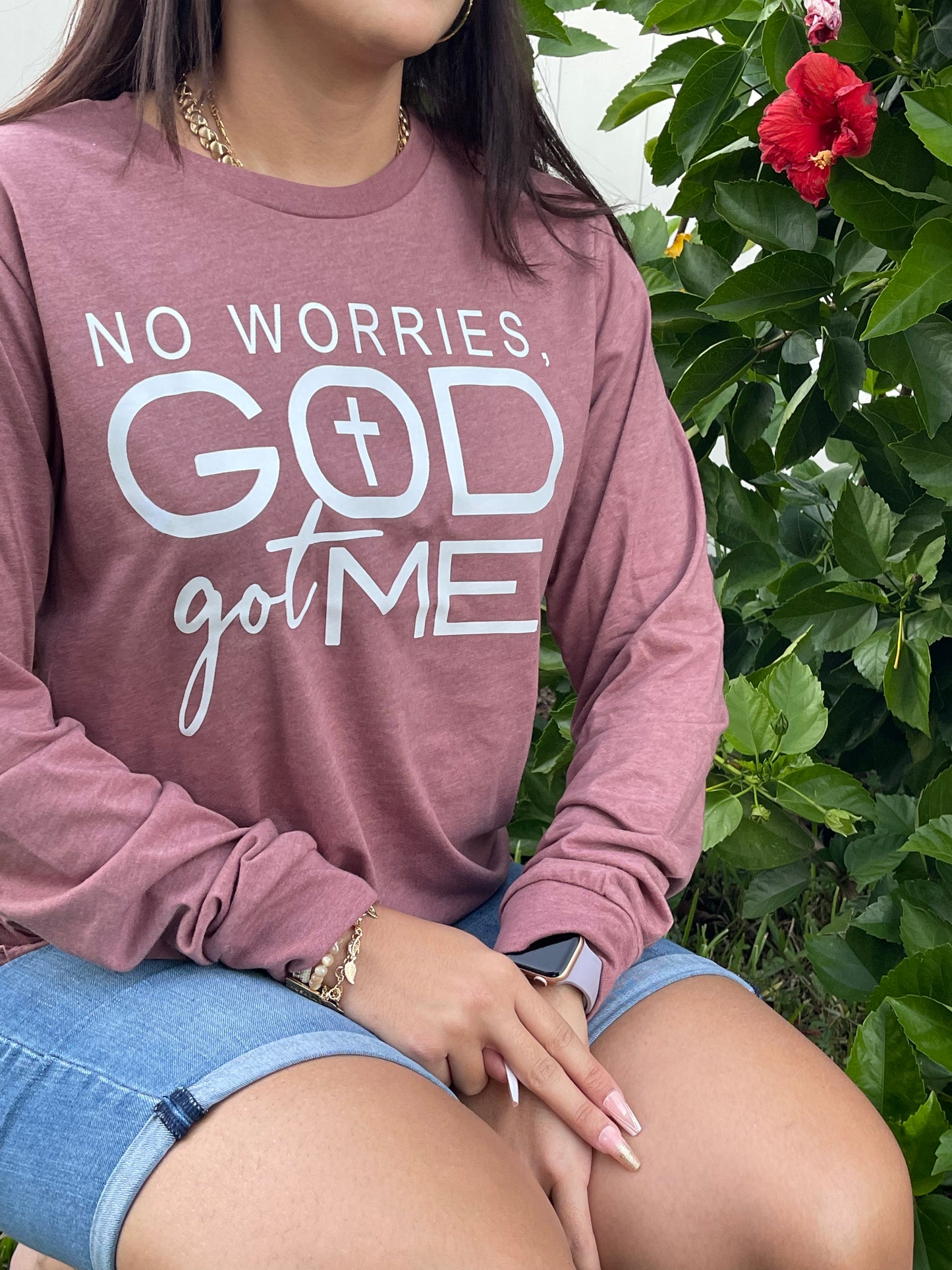 God Got Me Long Sleeve T-Shirt