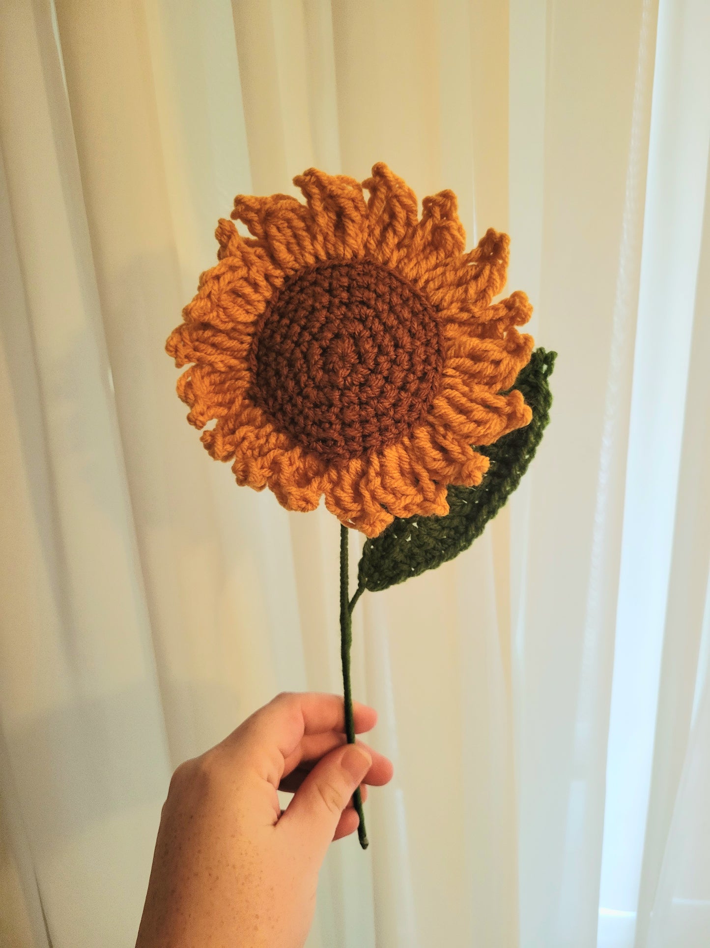 Crochet Sunflower