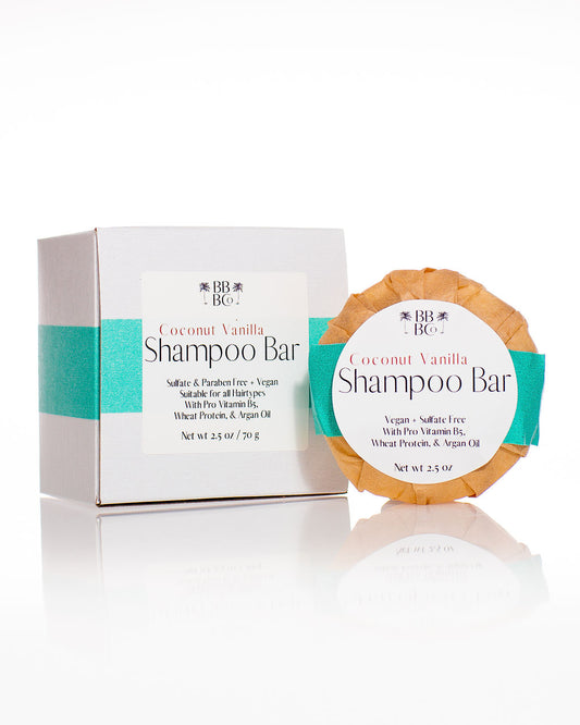 Coconut Vanilla Shampoo Bar