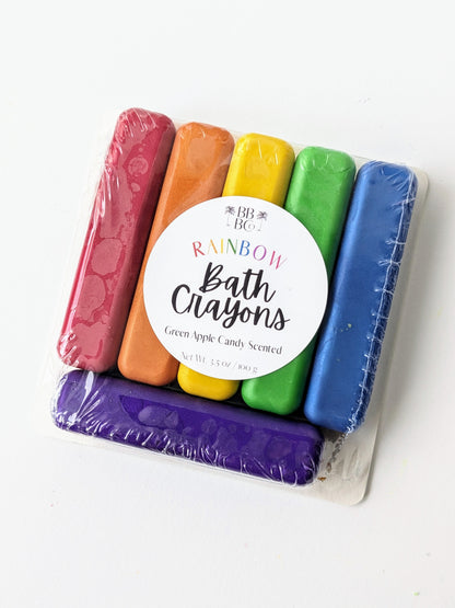 Rainbow Bath Crayons