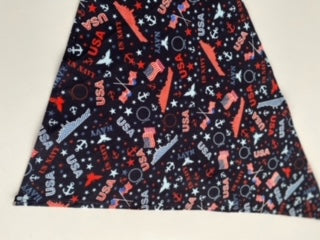 The Navy Dog Bandana-Large