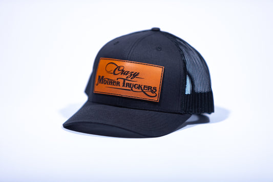 Black Classic Logo Trucker Hat - ADULT