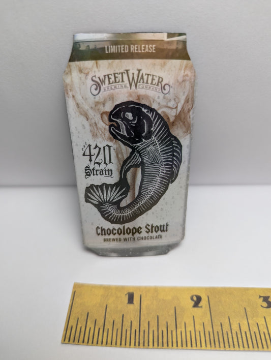 Upcycled Sweetwater 420 Chocolope Stout Beer Magnet