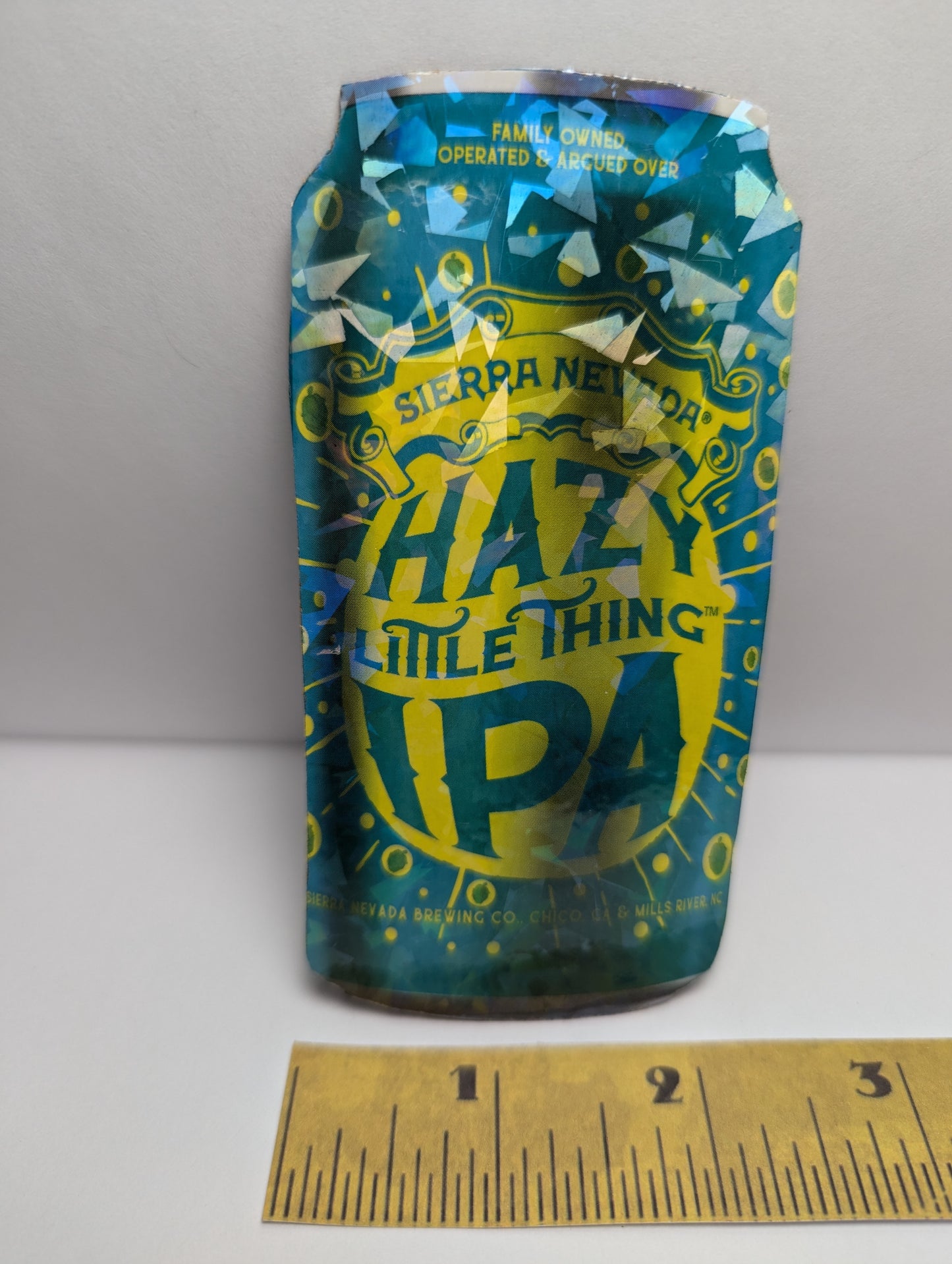 Upcycled Sierra Nevada Hazy Little Thing Beer Magnet