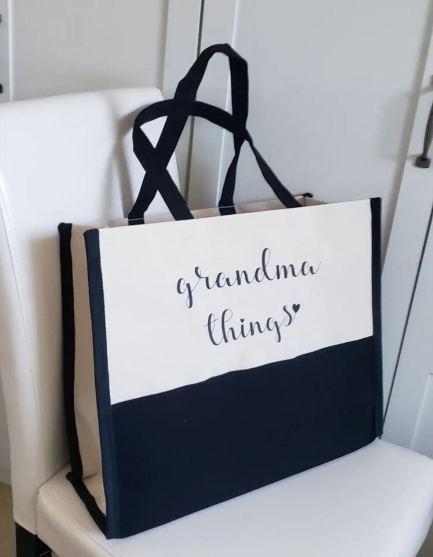 Tote Bag grandma things