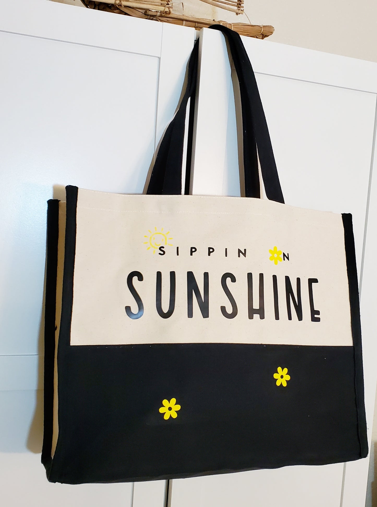 Tote Bag "Sipping in Sunshine"