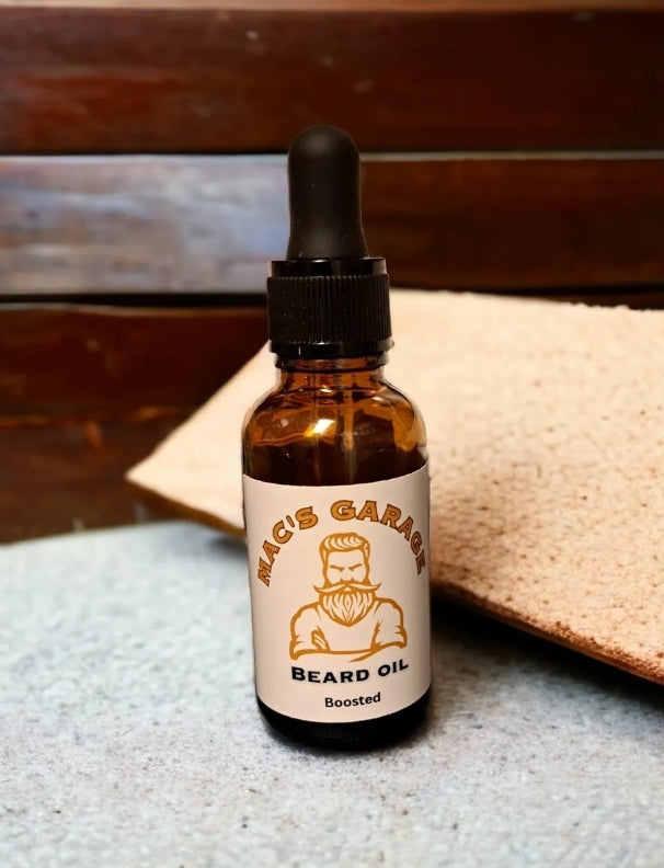 Boosted Organic Beard Oil