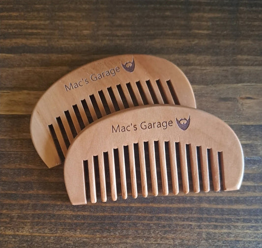 Wooden Beard Combs