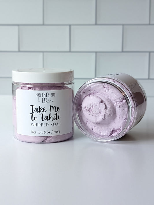 Take Me To Tahiti Whipped Soap