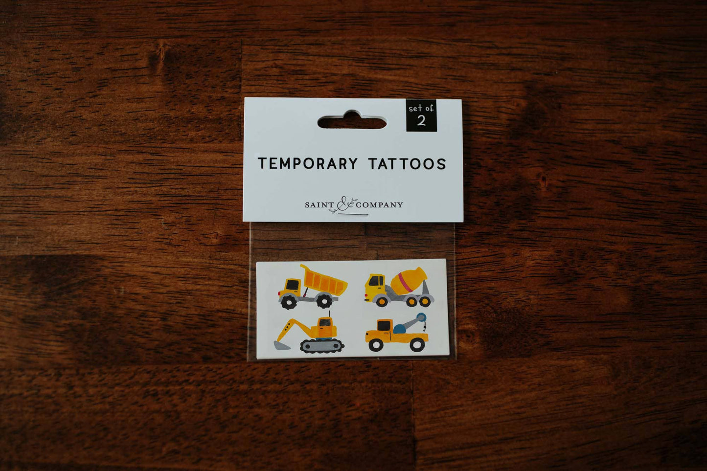 Construction Crew Temporary Tattoos