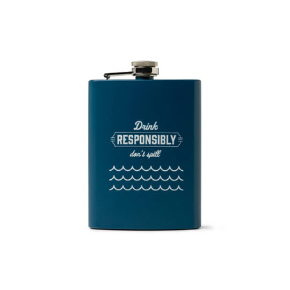 On The Rockies Stainless Steel Flask