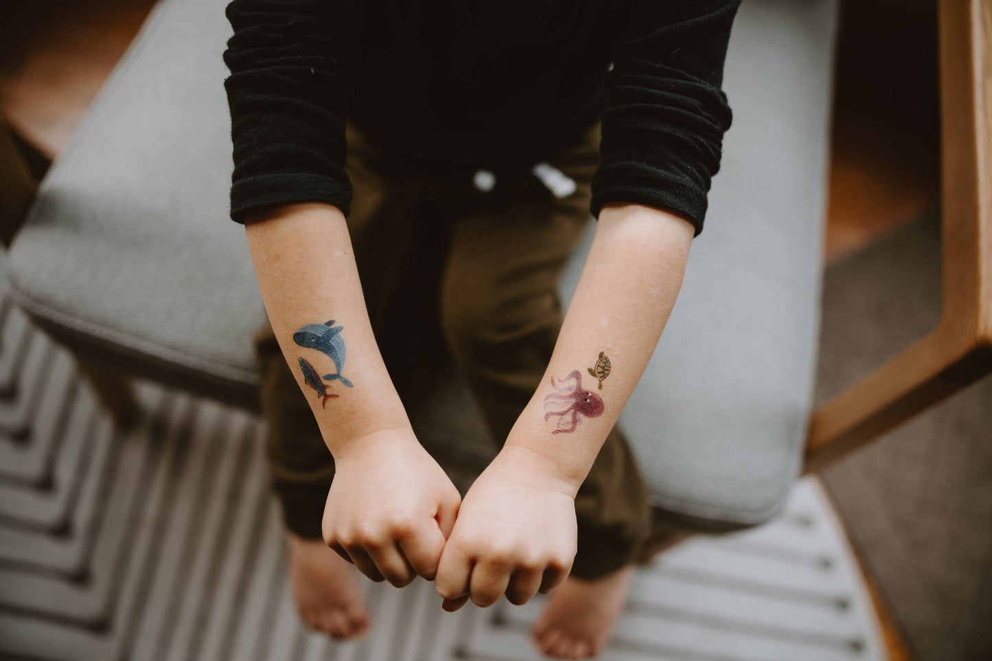 Wild Sea Temporary Tattoos