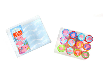 Axolotl Stamp Kit for Kids