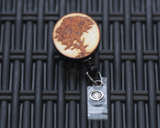 Tree Circle Badge Reel | 20