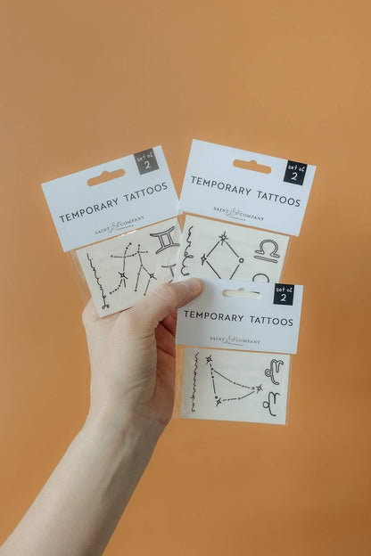 Capricorn Temporary Tattoos | The Zodiac Collection