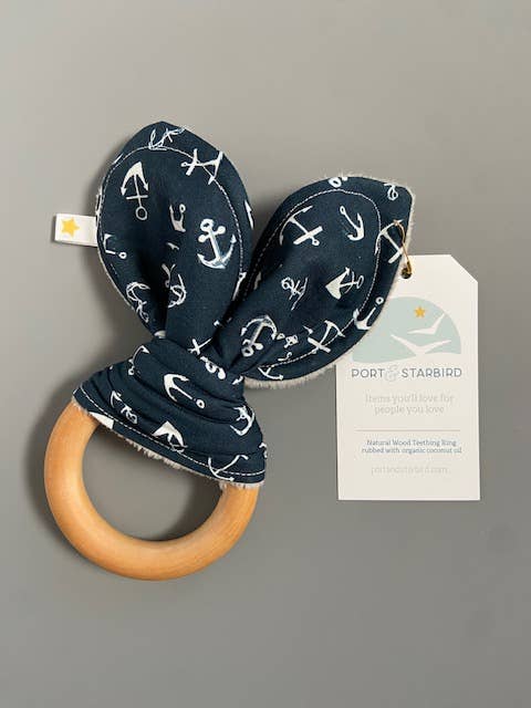 Anchors Aweigh Crinkle teether