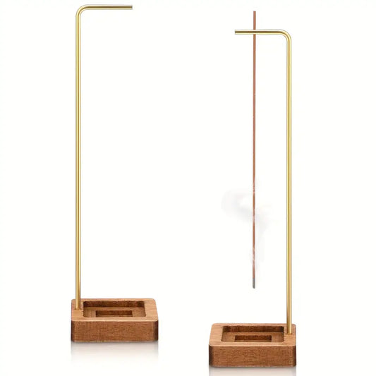 Modern Upside Down Wooden Incense Holder