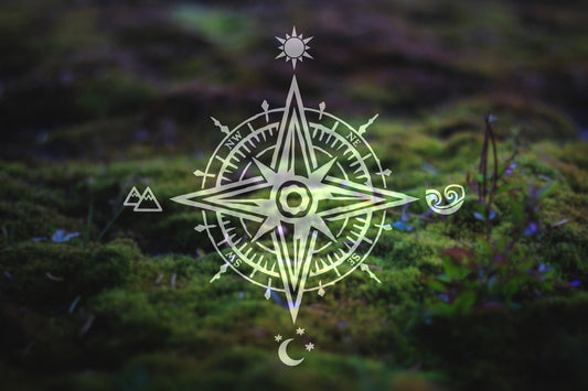 Elements Compass Vinyl Decal | 275