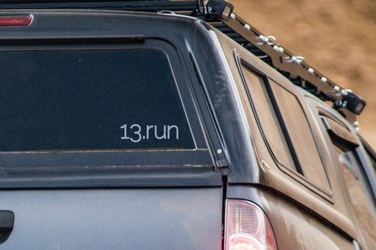 13.Run Half Marathon Vinyl Decal | 285