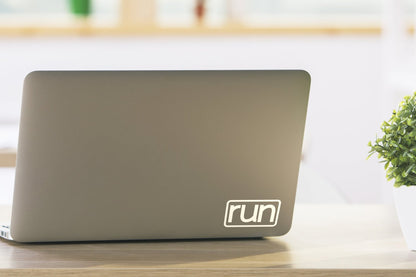 Distance Runner Badge Vinyl Decal | 286