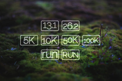 Distance Runner Badge Vinyl Decal | 286