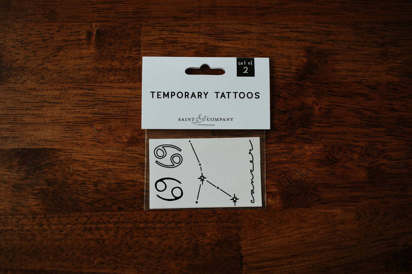 Cancer Temporary Tattoos | The Zodiac Collection