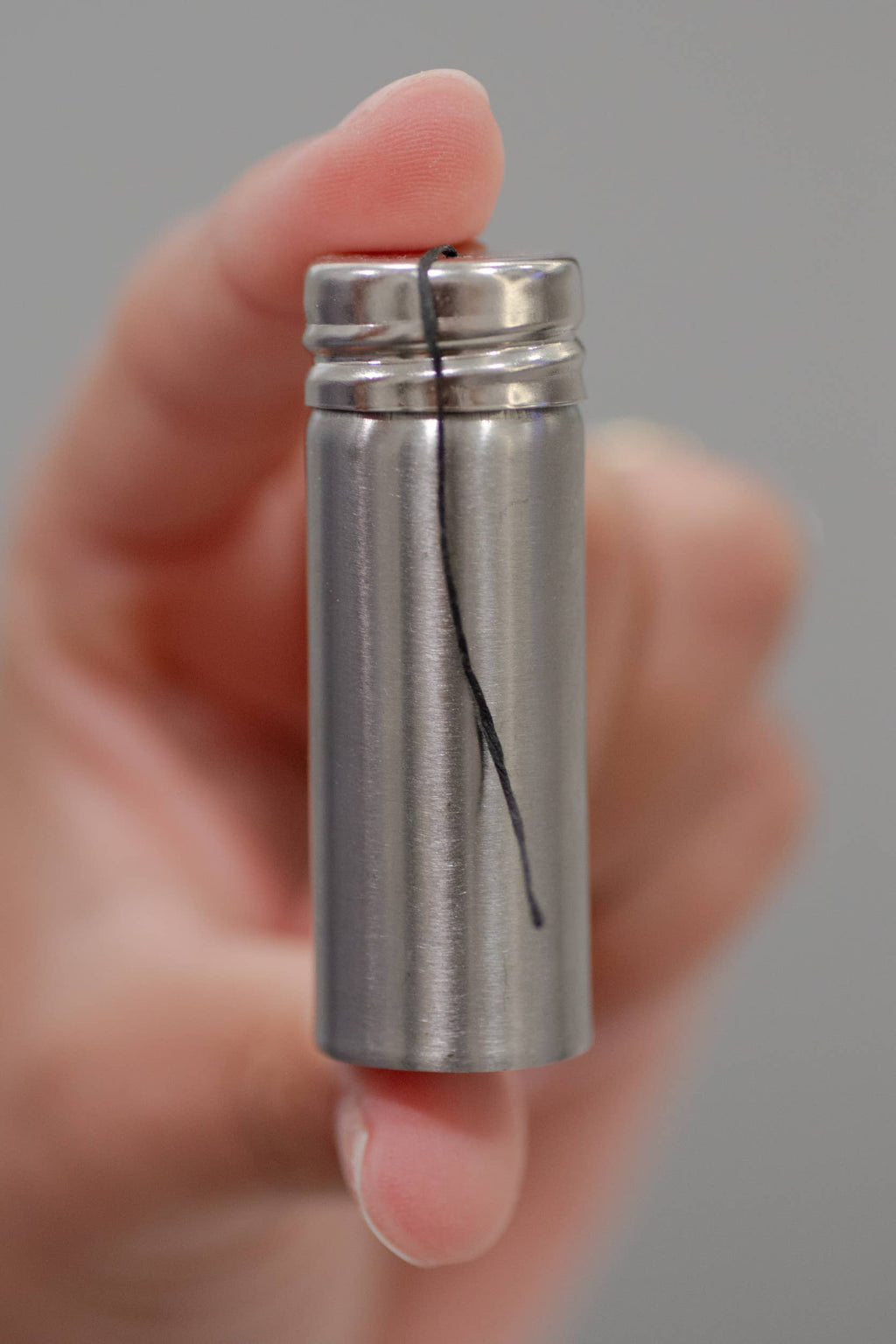 Charcoal Floss - Steel Holder