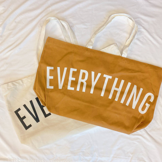 For Everything Canvas Tote