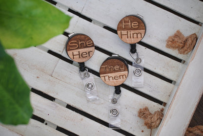 They Them Pronouns Badge Reel | 37