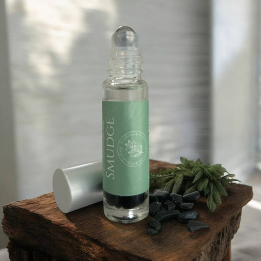Smudge Essential Oil Blend Sage Frankincense, and Palo Santo