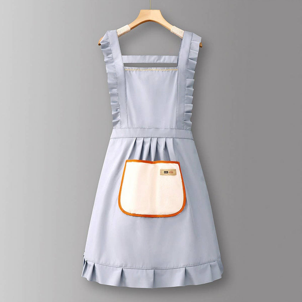 Solid Color Waterproof Work Apron