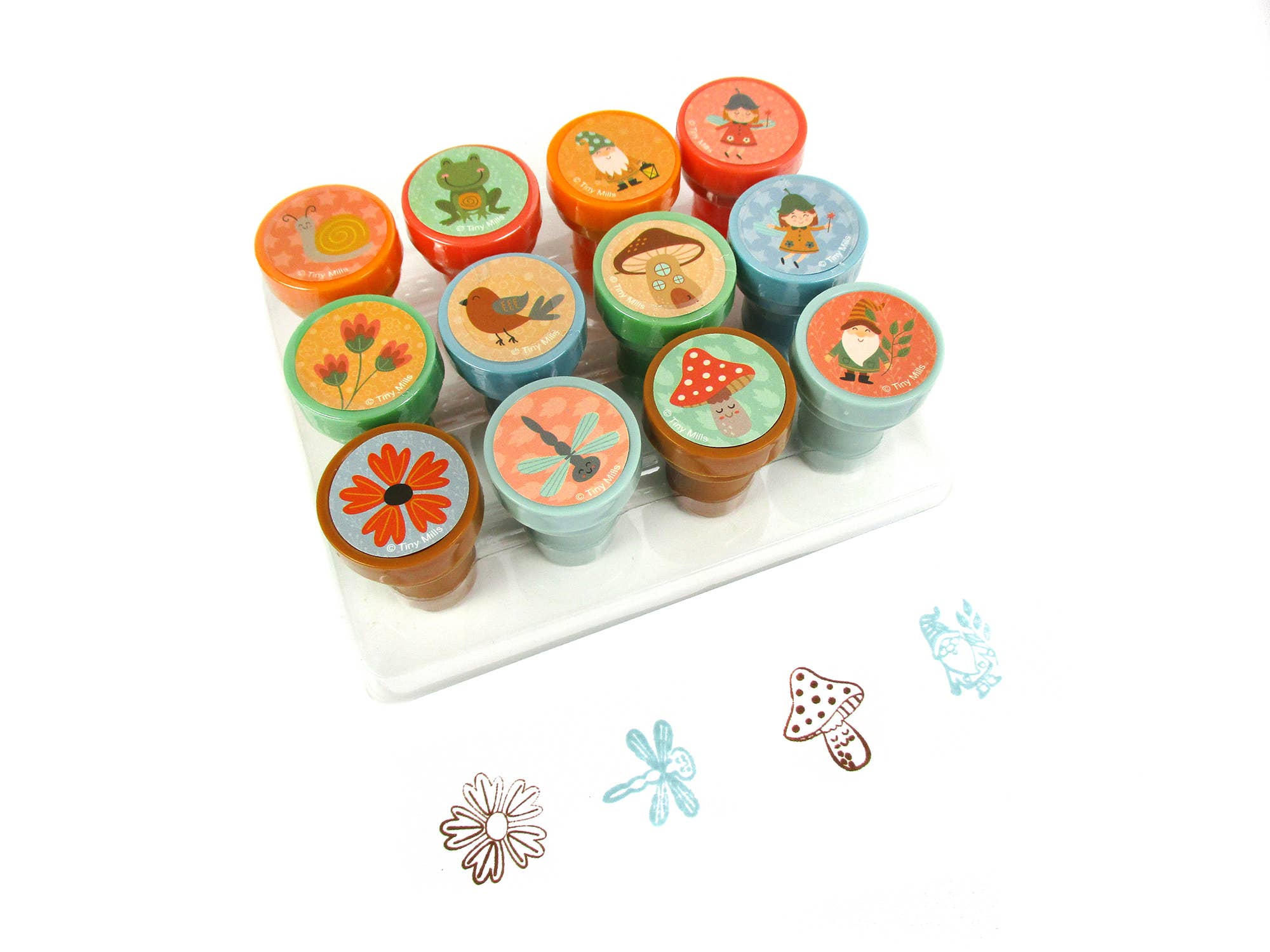 Garden Gnomes Fairies Stamp Kit for Kids