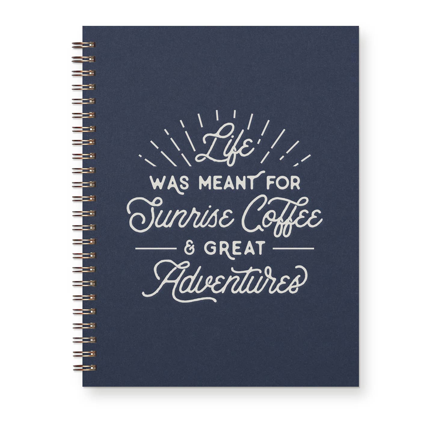 Sunrise Coffee Journal: Lined Notebook