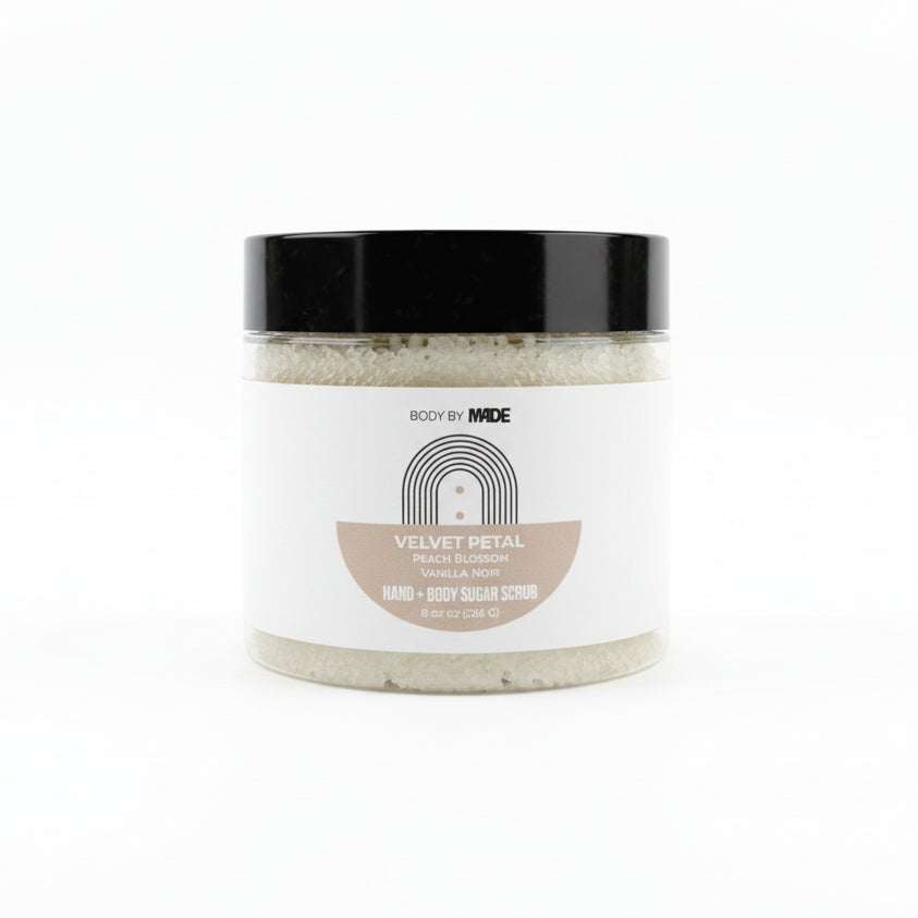 Velvet Petal – Hand + Body Sugar Scrub