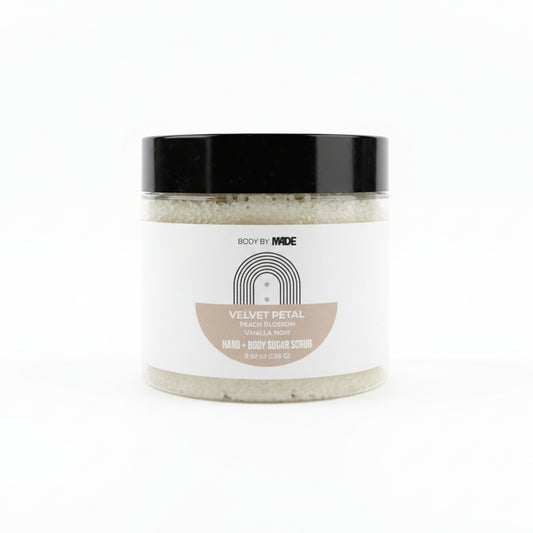 Velvet Petal – Hand + Body Sugar Scrub