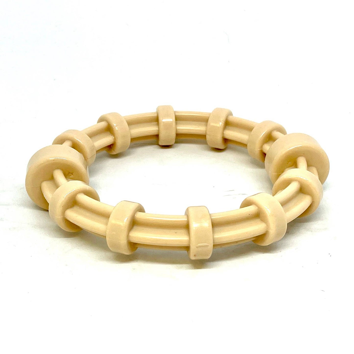 Honey Bone Chicken Flavored Teething Ring for Aggressive Che